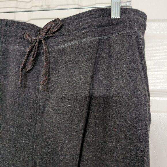 Faherty Cargo Joggers Mens Size Large Gray Alpine Knit Drawstring Sweatpants - Picture 3 of 13